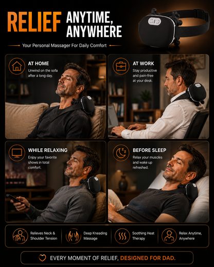 Relievo™ Deep Tissue Neck & Shoulder Massager