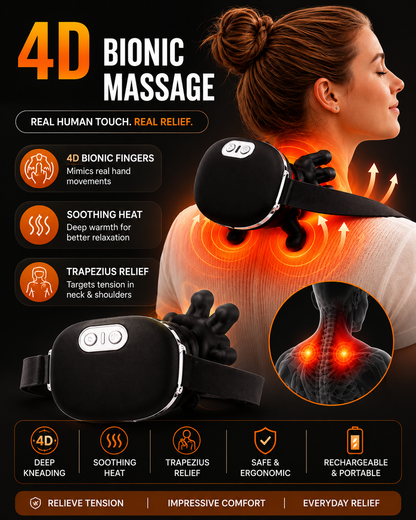 Relievo™ Deep Tissue Neck & Shoulder Massager